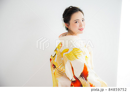 色打掛　洋髪 84859752