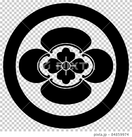 沖田総司、尾高惇忠、菊池平八郎の家紋です。丸に木瓜といいます。 84859974