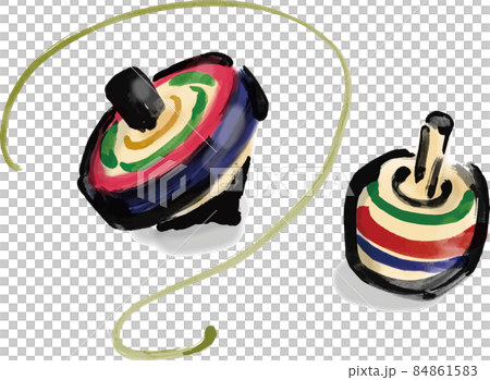 頂部的手繪插圖 頂部的手繪插圖 84861583