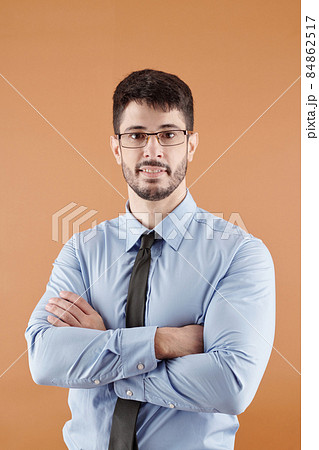 Confident Smiling Entrepreneur Confident Smiling Entrepreneur 84862517