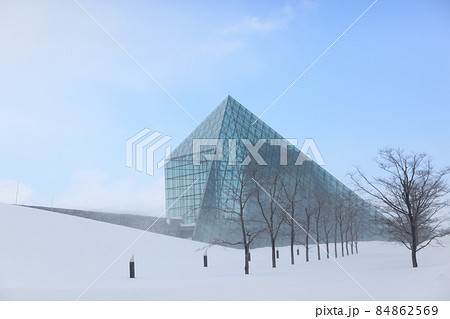 冬のモエレ沼公園 84862569