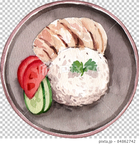 Singapore food watercolor png clipart Singapore food watercolor png clipart 84862742