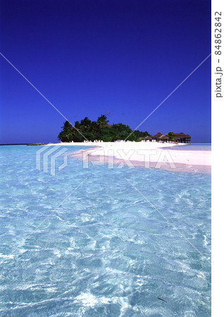 MaldivesRanveliの砂州の風景 MaldivesRanveliの砂州の風景 84862842