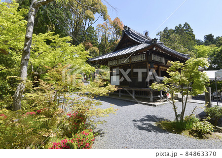 赤山禅院　拝殿　京都市左京区 84863370