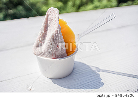 デザート　2色ジェラート 84864806