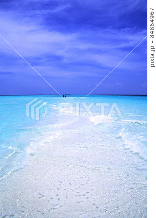 MaldivesRanveli砂州の風景 MaldivesRanveli砂州の風景 84864967