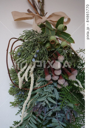 ヒノキのスワッグ 84865770