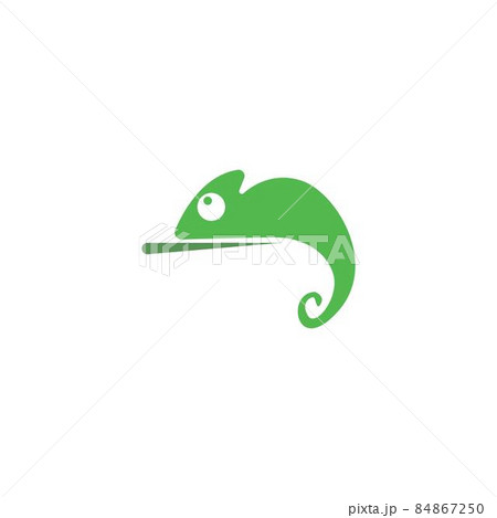 Chameleon logo icon design template illustration 84867250