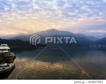 台湾 【日月潭】 朝霧碼頭からの景観 Sun Moon Lake, Nantou, Taiwan 84867961