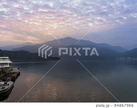 台湾 【日月潭】 朝霧碼頭からの景観 Sun Moon Lake, Nantou, Taiwan 84867966