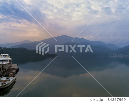 台湾 【日月潭】 朝霧碼頭からの景観 Sun Moon Lake, Nantou, Taiwan 84867969