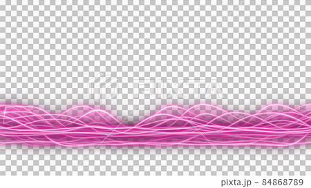 CGレーザー　捻じれるレーザーの背景素材 84868789