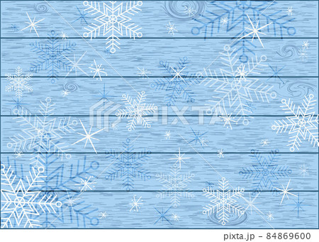 blue background texture of a board with white snowflakes postcard blue background texture of a board with white snowflakes postcard 84869600