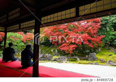 京都　圓徳院　紅葉 84869728