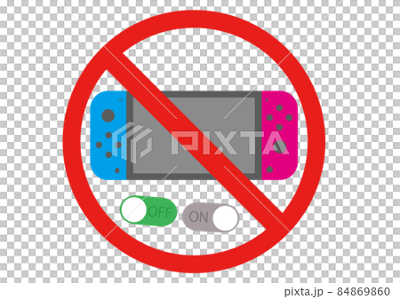 ゲーム機禁止・オンオフ ゲーム機禁止・オンオフ 84869860