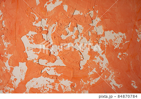 Terra Cotta Rustic plaster Background Terra Cotta Rustic plaster Background 84870784