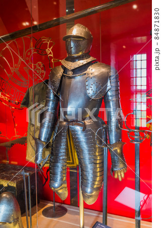 Knight in Muiderslot castle near Amsterdam - Netherlands 84871830