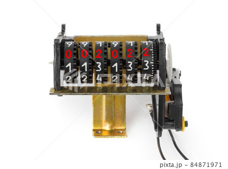 Counter - numbers 2022 - New Year concept 84871971