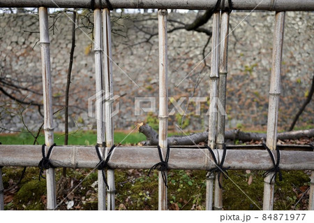 竹製の柵 竹製の柵 84871977