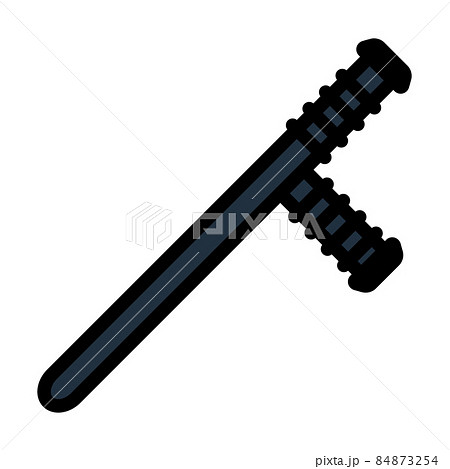 Police Baton Icon 84873254