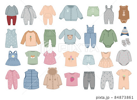 Set of Children`s Clothes Set of Children`s Clothes 84873861
