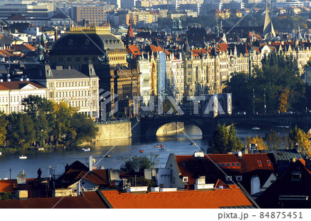City scape in Prague, Czech Republic City scape in Prague, Czech Republic 84875451