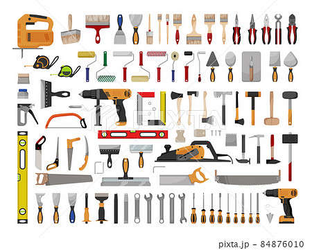 Set of Construction Tools 84876010