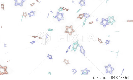 CGスター 多数の舞う星 CGスター 多数の舞う星 84877366