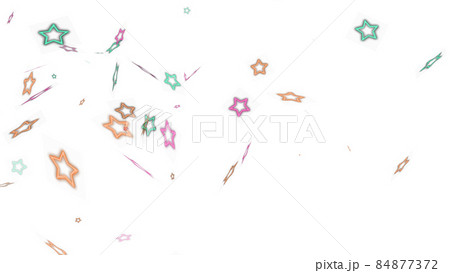 CGスター 多数の舞う星 CGスター 多数の舞う星 84877372
