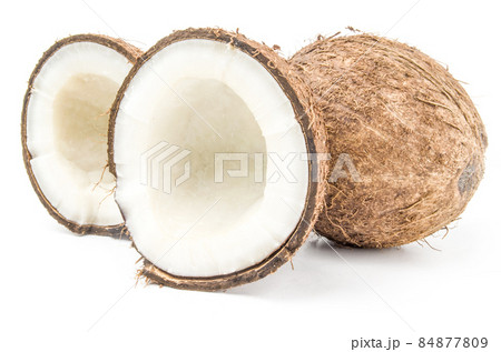 Coconut on a background 84877809