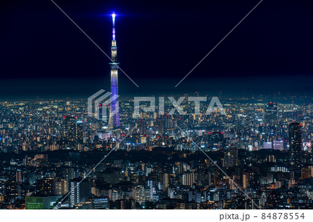 池袋 サンシャイン60からの都市夜景 池袋 サンシャイン60からの都市夜景 84878554