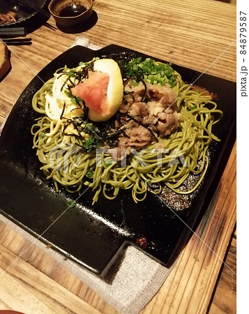 瓦そば 山口県 郷土料理 瓦そば 山口県 郷土料理 84879587