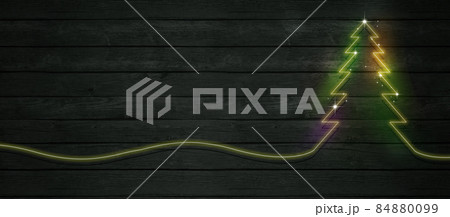 christmas lights illumination 84880099