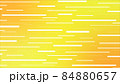通信やスピードの抽象的背景イメージ　黄色 84880657