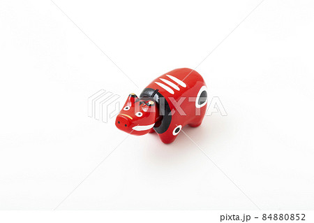 赤べこ白バック 赤べこ白バック 84880852