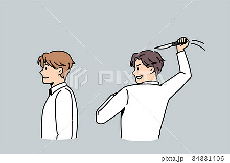 Betrayal and foul play concept 84881406