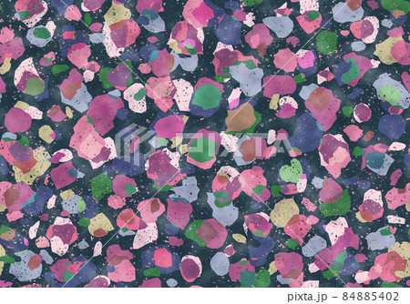 Vintage seamless terrazzo pattern in retro style. Retro colorful pattern with terrazzo texture. Vintage seamless terrazzo pattern in retro style. Retro colorful pattern with terrazzo texture. 84885402