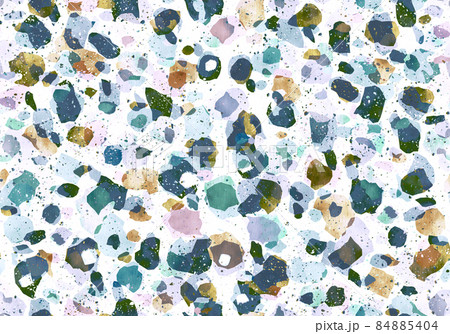 Colorful pattern with terrazzo texture Colorful pattern with terrazzo texture 84885404