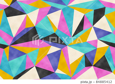 Seamless geometric polygon pattern. Seamless geometric polygon pattern. 84885412