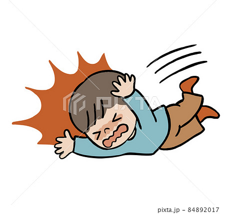 転倒する子ども 84892017