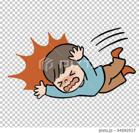 転倒する子ども 84892017