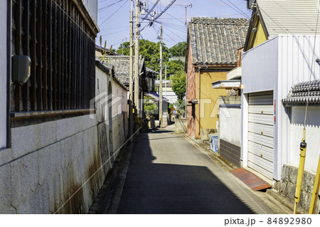引田の町並み　香川県東かがわ市 84892980