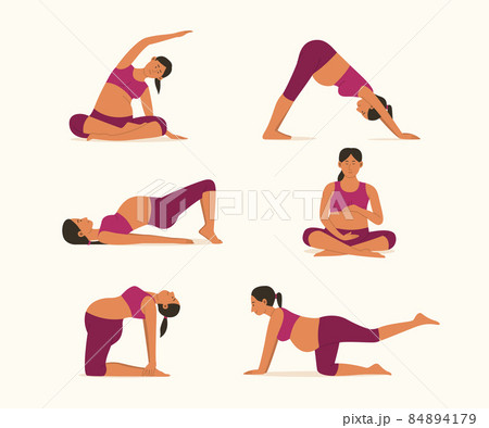 Pregnancy Yoga Collection. 84894179