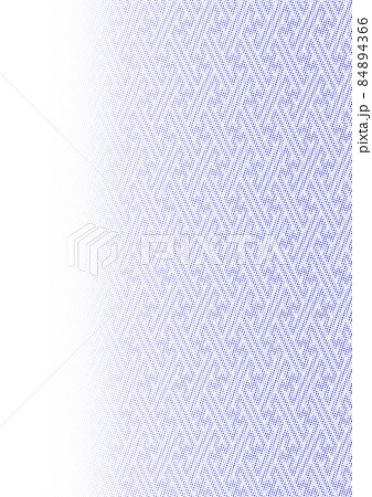ハーフトーンの紗綾形　白に青　濃い　（背景素材） 84894366