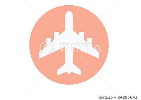 Airplane icon　 84895643