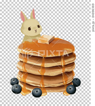 熱蛋糕和兔子 熱蛋糕和兔子 84896369