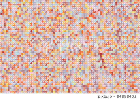 Light multicolor dotted background, colorful vector texture with circles. Glitter abstract illustration with blurred drops of rain. Pattern for ads, web page, wallpaper, poster, banner. Copy space 84898403