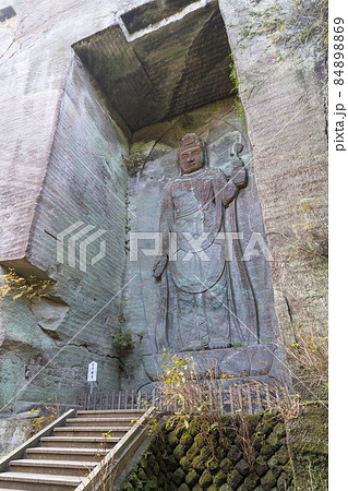 鋸山日本寺の百尺観音 鋸山日本寺の百尺観音 84898869