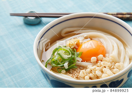 釜玉うどん スタジオ撮影 釜玉うどん スタジオ撮影 84899925