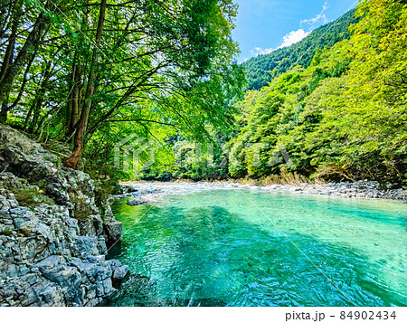 阿寺渓谷（夏） 84902434